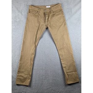 Gustin Jeans Mens 40 (35x35) Brown Denim California Slim #38